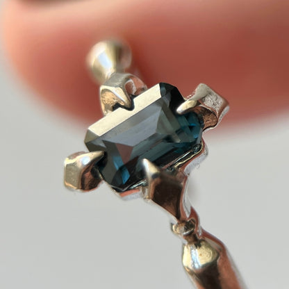 [ london blue topaz ] polaris silver