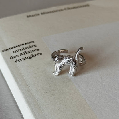 [ silver ] cat pinky [ free size ]