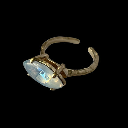 03. [ opal ] gem MARQUISE gold