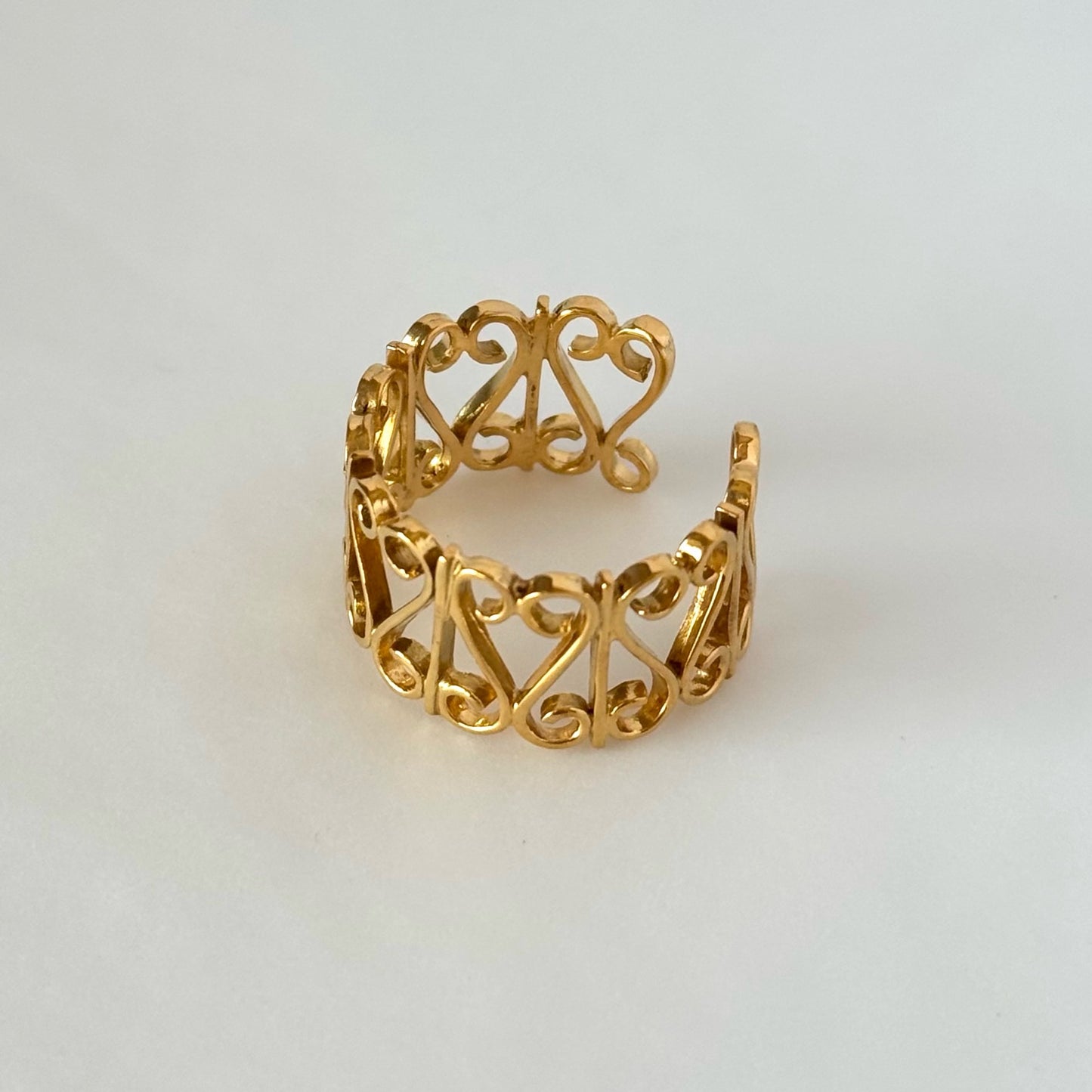 [ gold ] garden heart [ free size ]