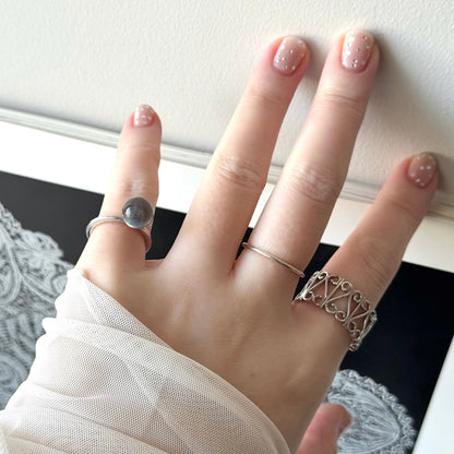 [ labradorite ] churros silver