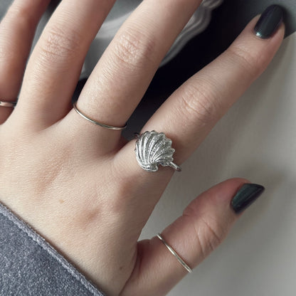 [ silver ] calm [ free size ]