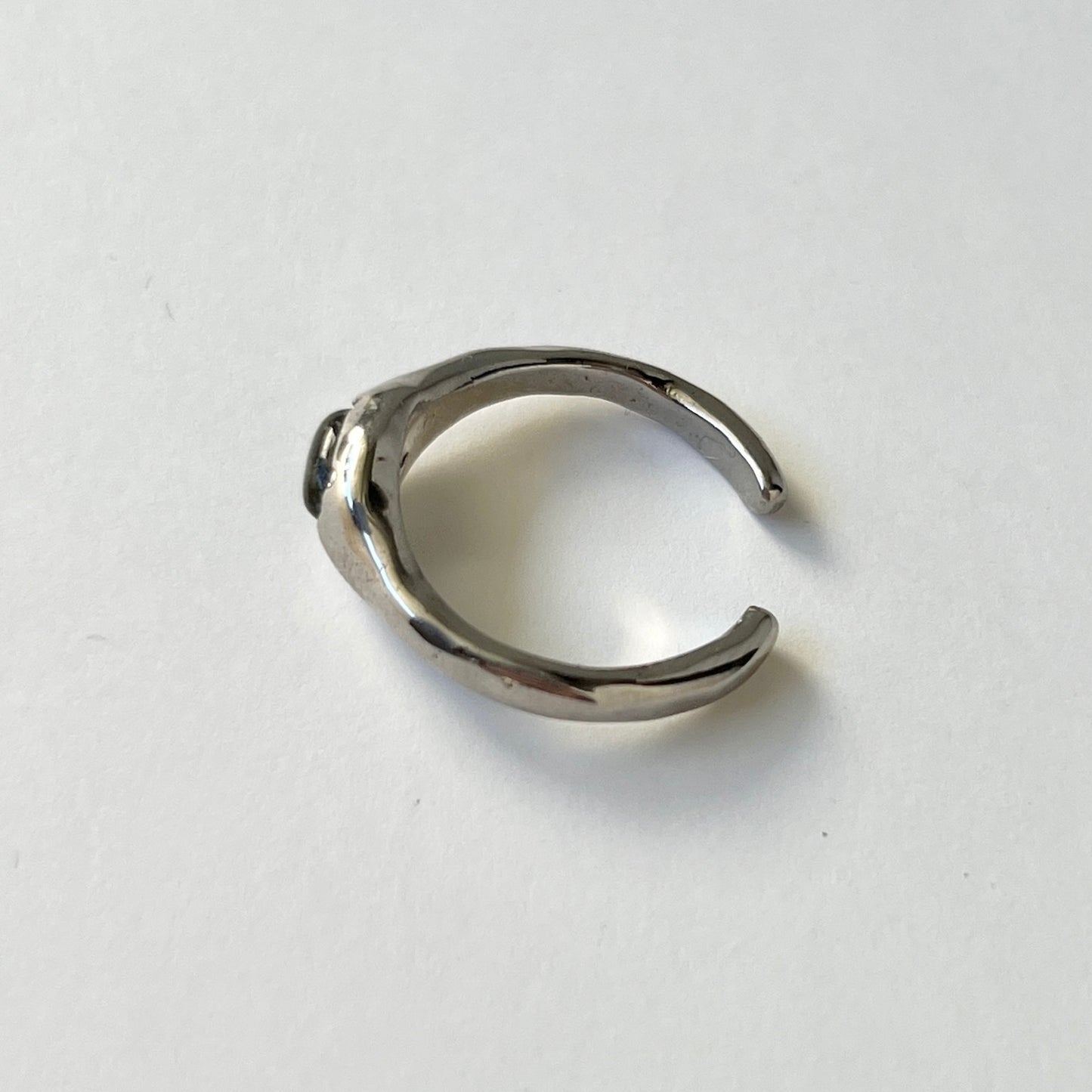 [ blue labradorite ] pebble silver [ free size ]