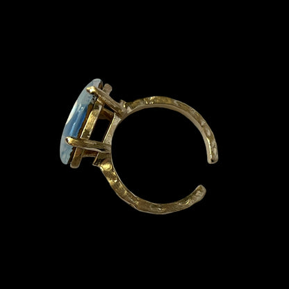 03. [ opal ] gem MARQUISE gold