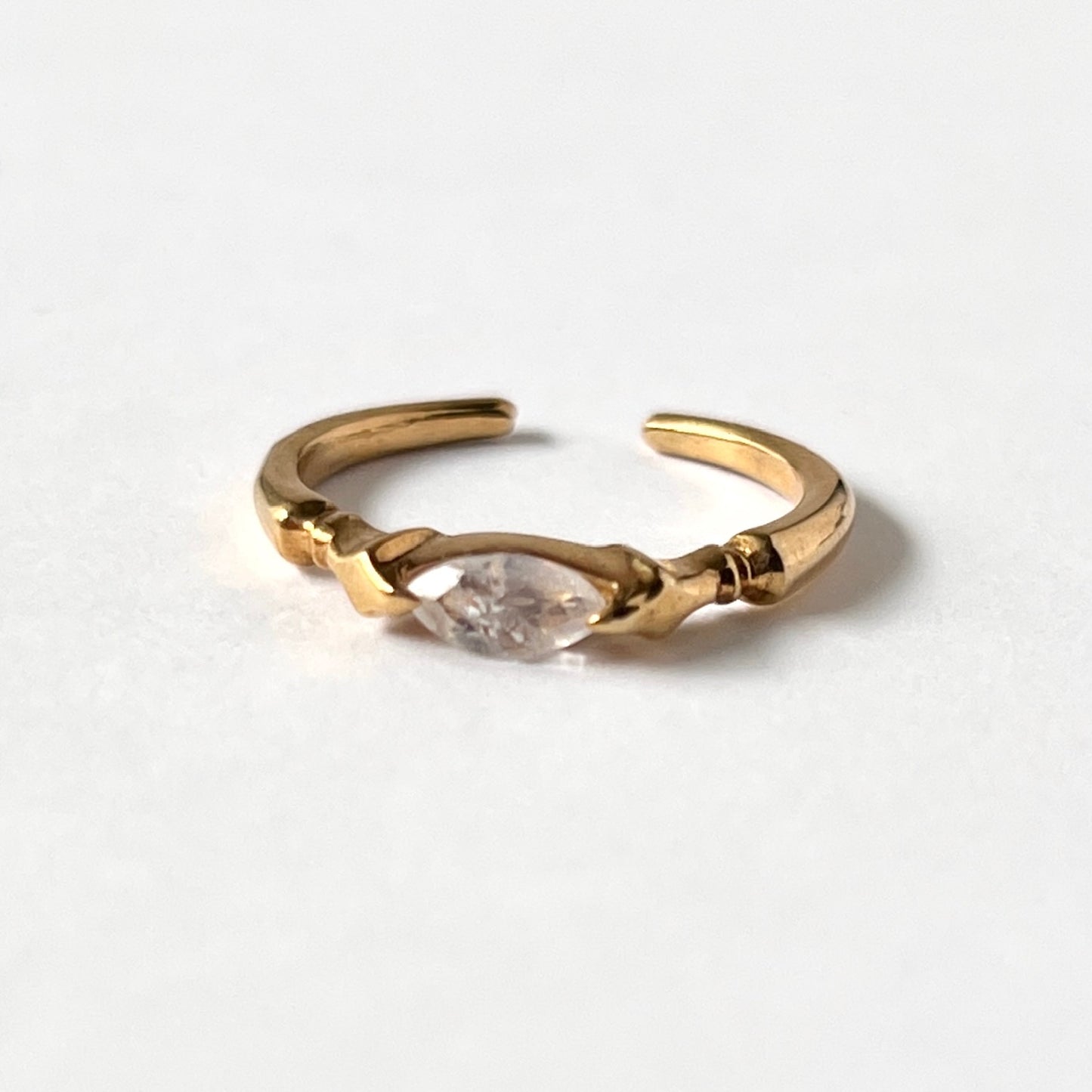 [ rainbow moon stone ] polar star gold