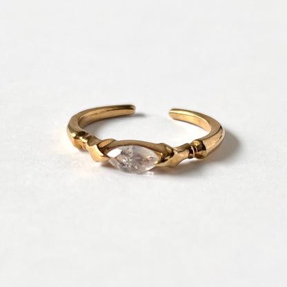 [ rainbow moon stone ] polar star gold