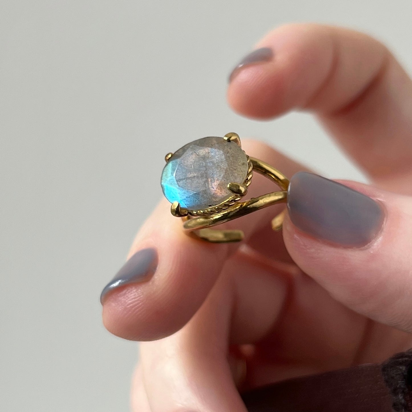 [ labradorite ] reine pinky gold