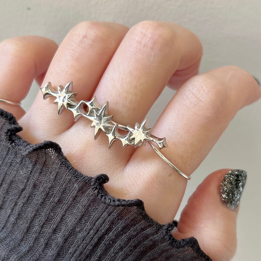 [ silver ] milky way ring [ free size ]