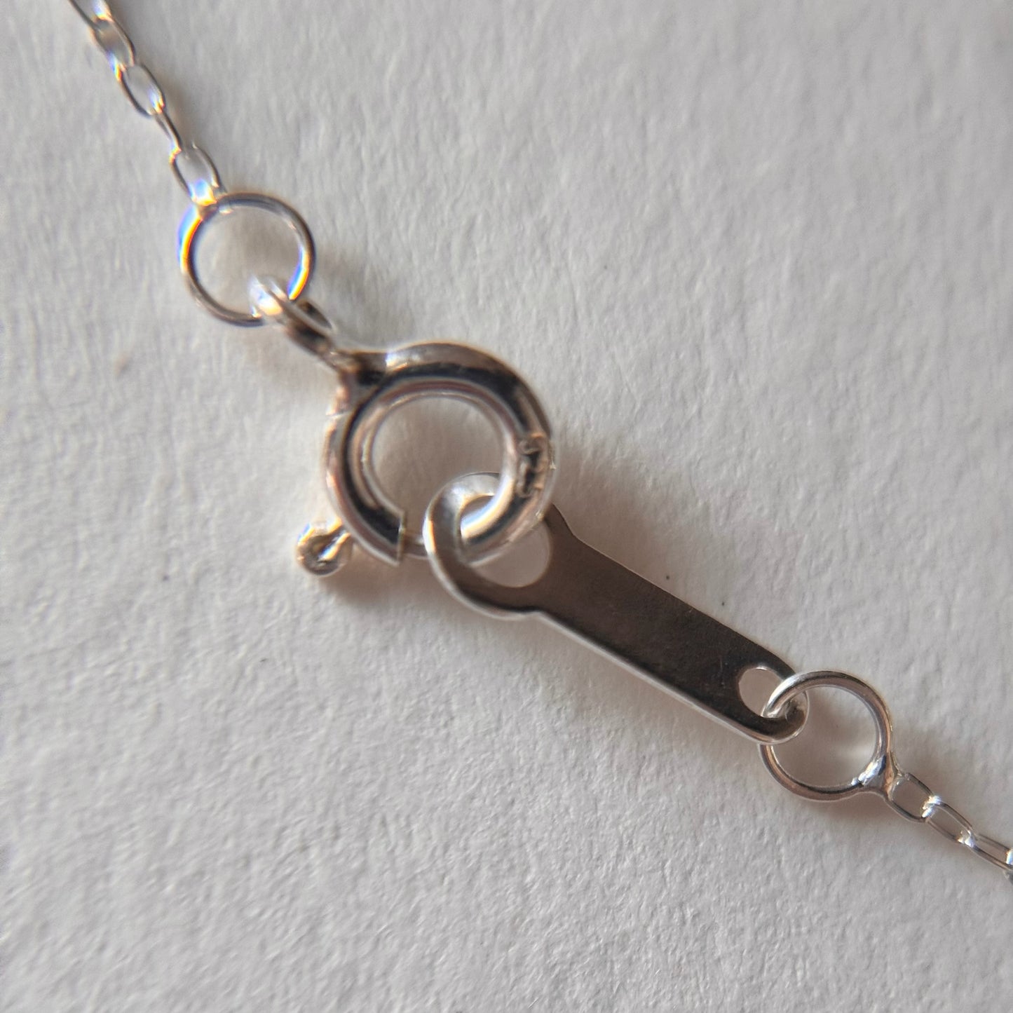 [ SV925 ] oval link chain necklace