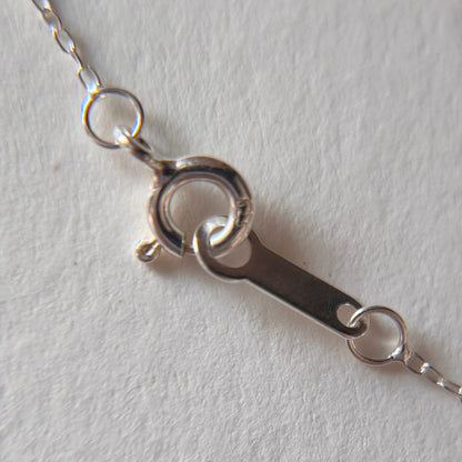 [ SV925 ] oval link chain necklace