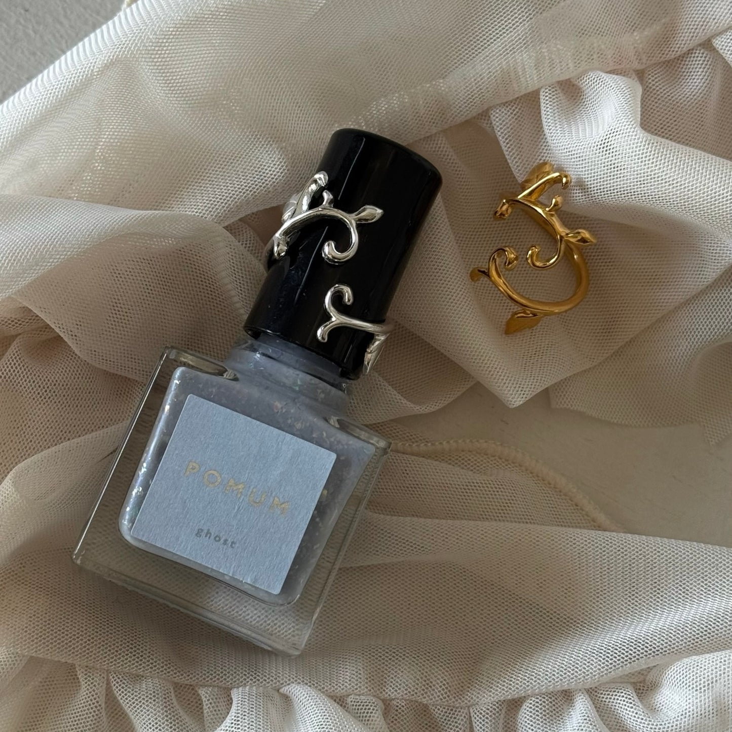 [ silver ] ivy ring [ free size ]