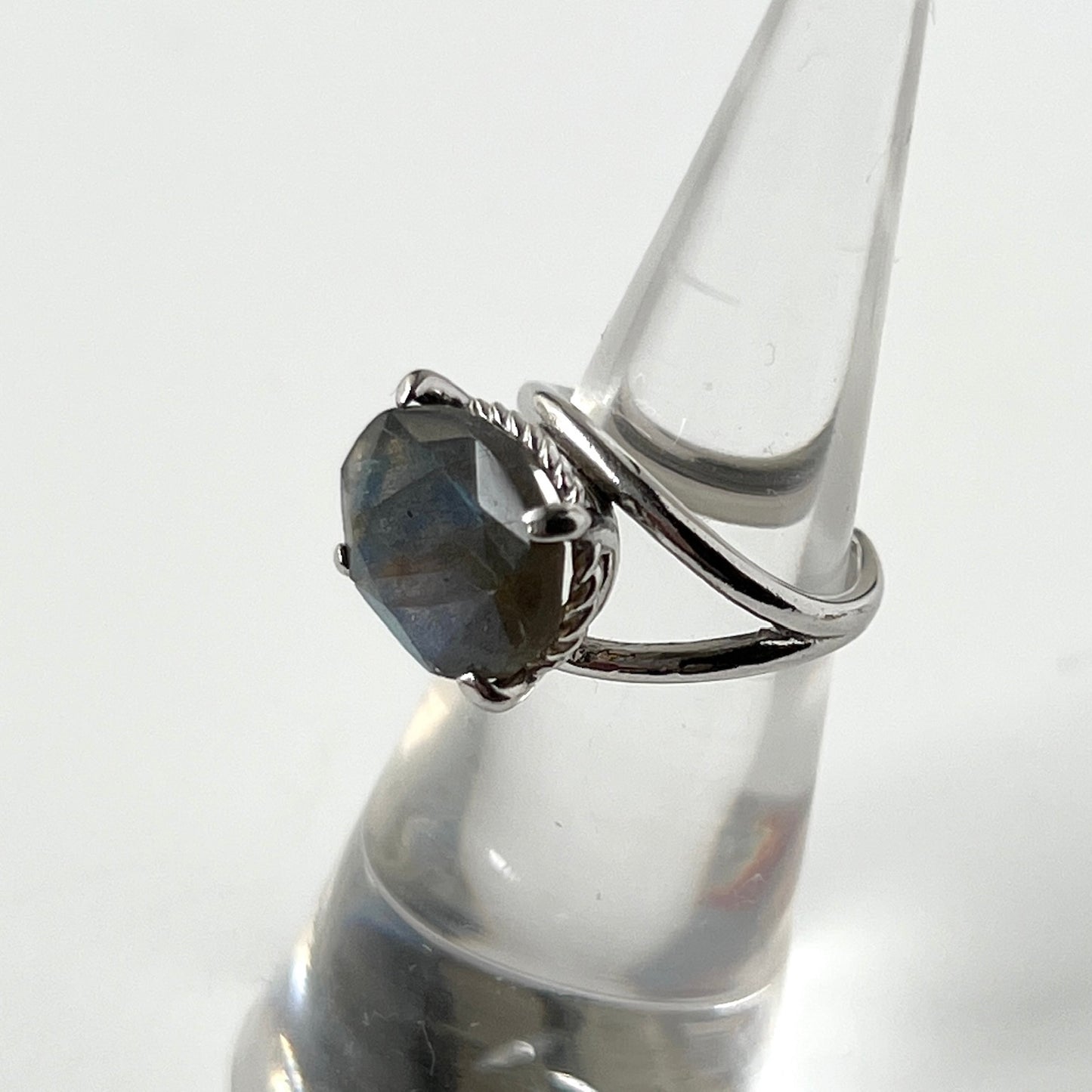 [ labradorite ] reine pinky silver