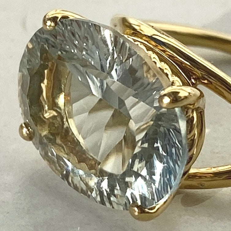 [ green quartz ] reine gold