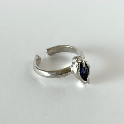 [ iolite ] marquis stone silver