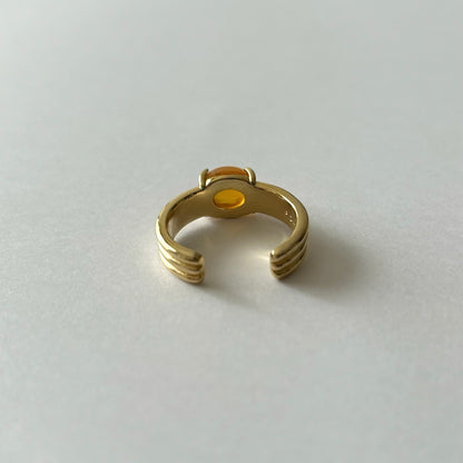 [ orange amber ] trois gold
