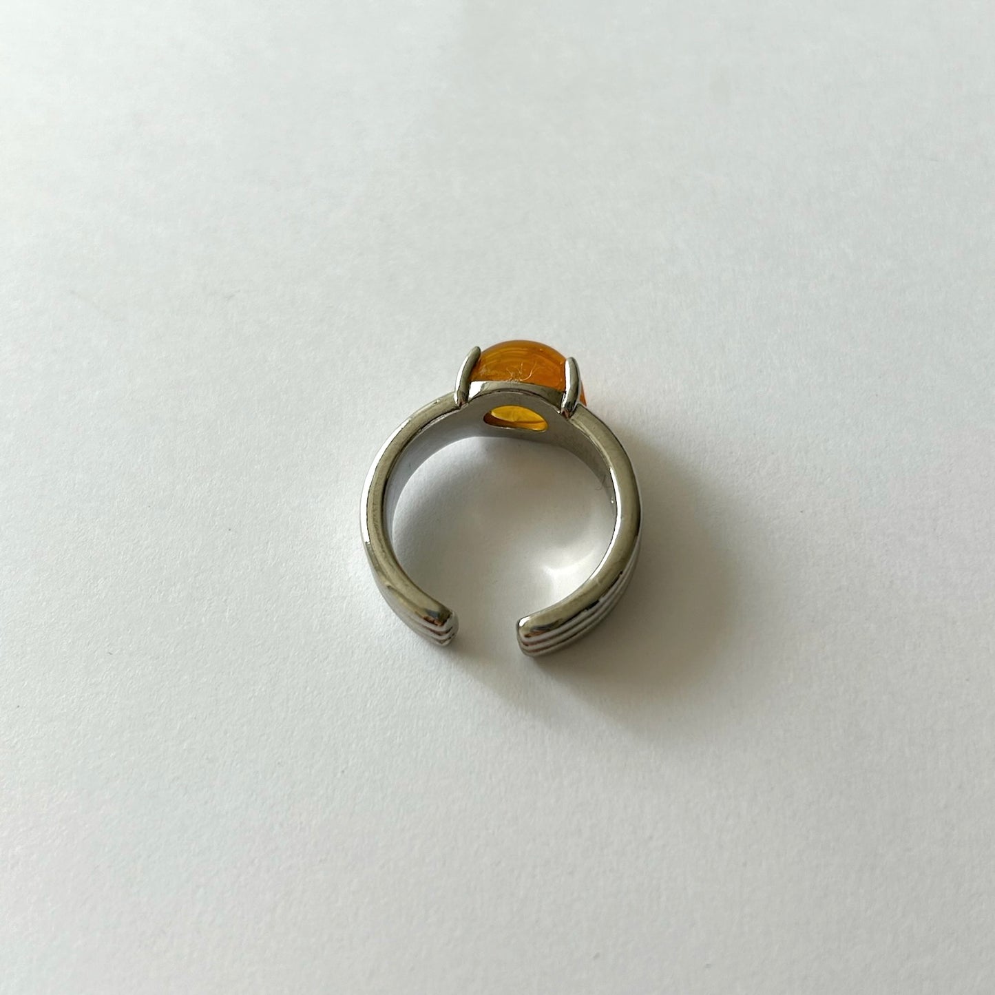 [ orange amber ] trois silver