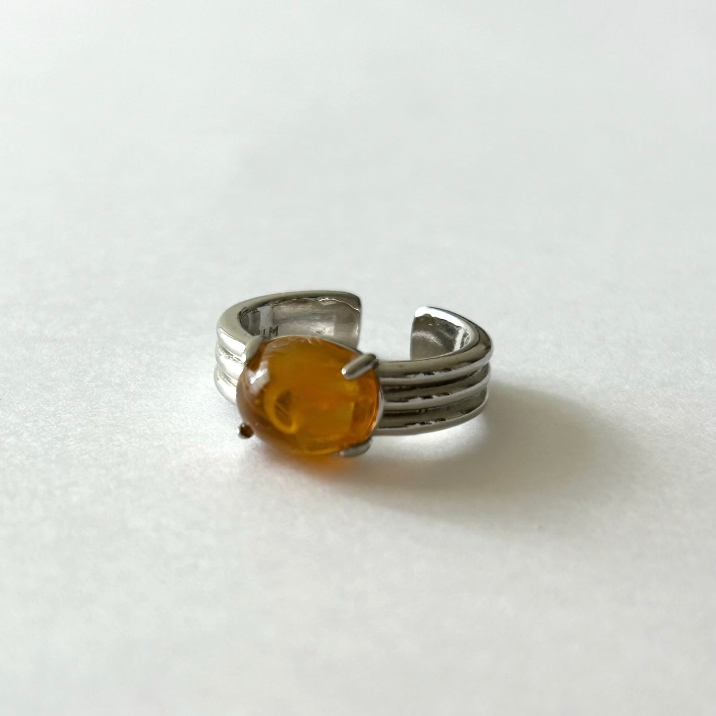 [ orange amber ] trois silver