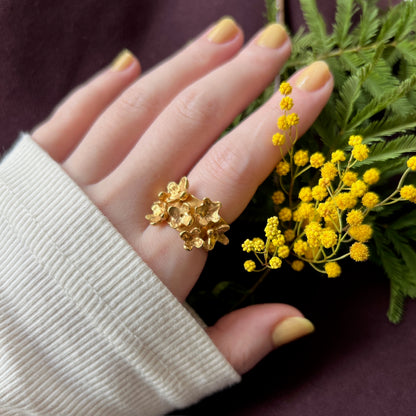 [ gold ] mimosa ring