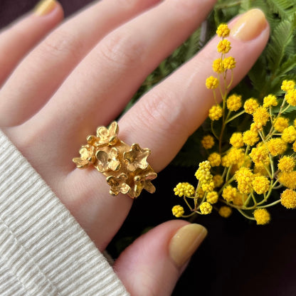 [ gold ] mimosa ring