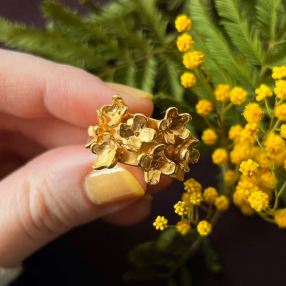 [ gold ] mimosa ring