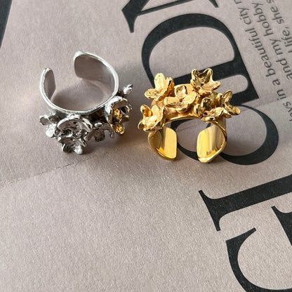 [ silver ] mimosa ring