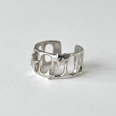 [ lux ring ] ring silver