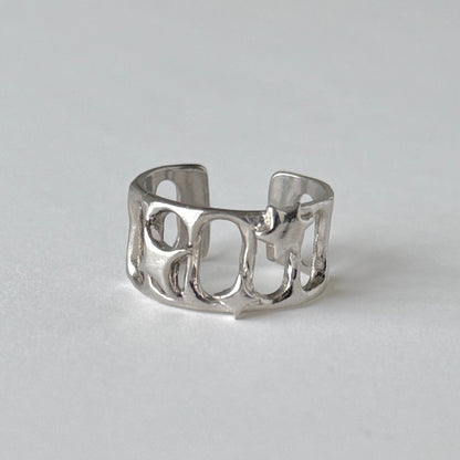 [ lux ring ] ring silver
