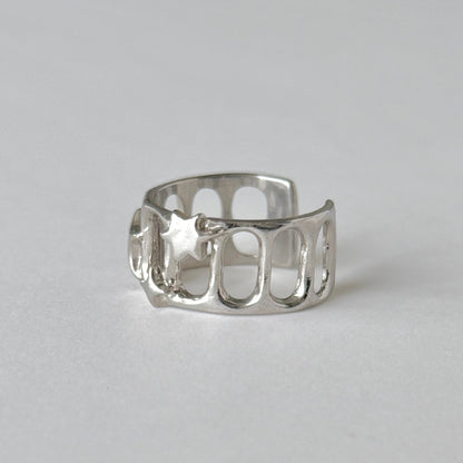 [ lux ring ] ring silver