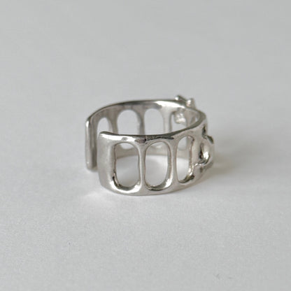 [ lux ring ] ring silver