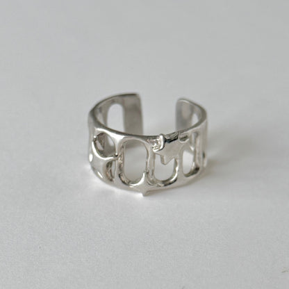 [ lux ring ] ring silver