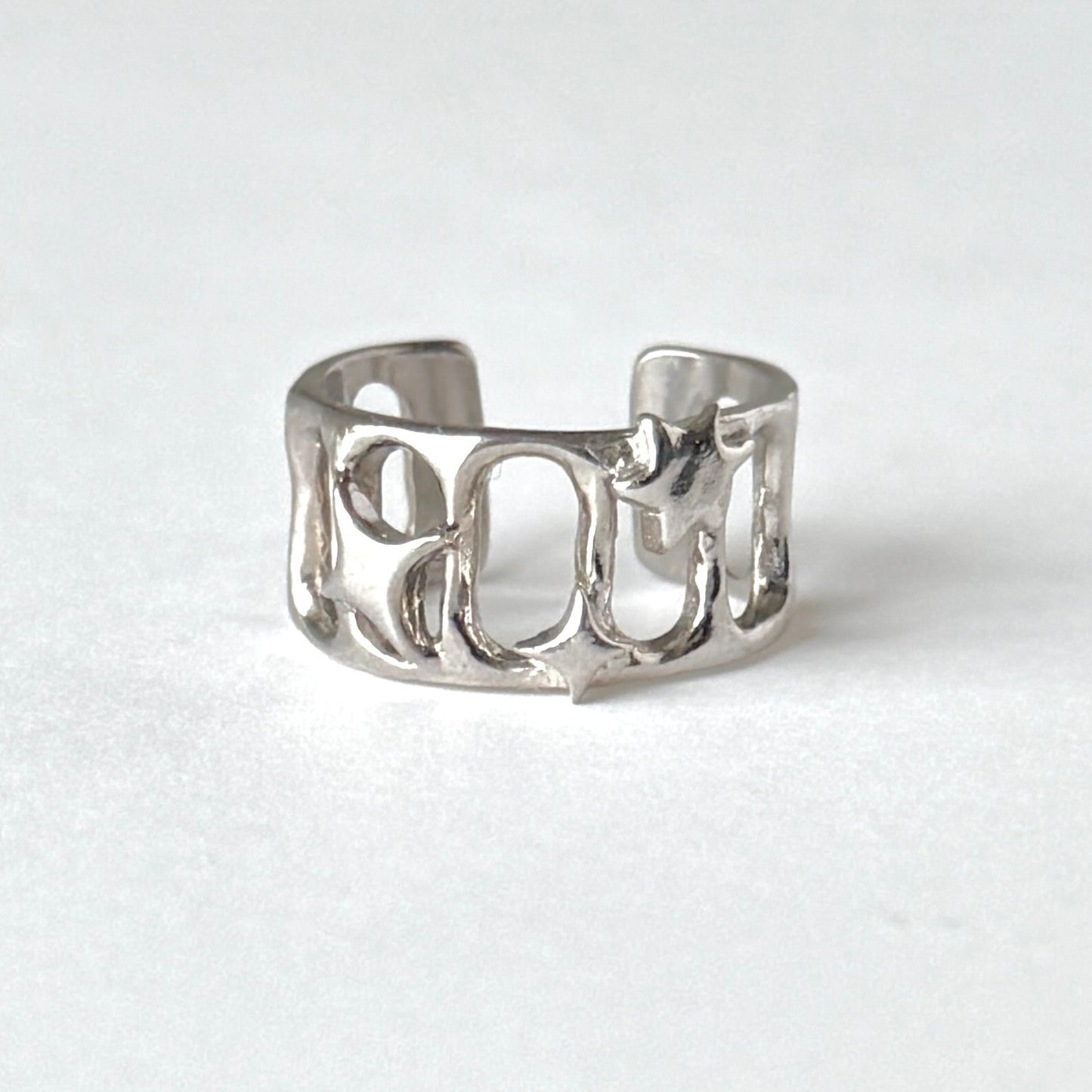 [ lux ring ] ring silver