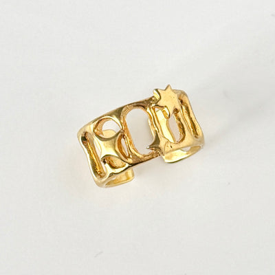 [ lux ring ] ring gold