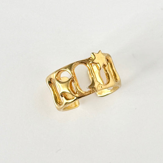 [ lux ring ] ring gold