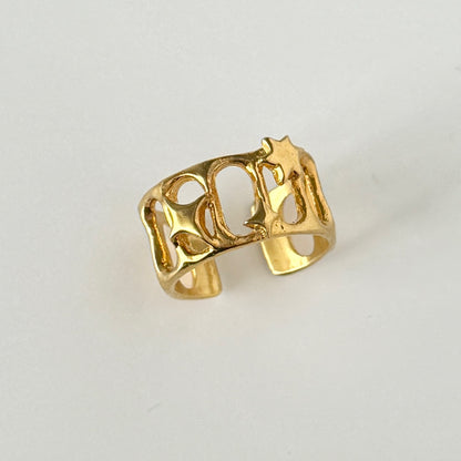 [ lux ring ] ring gold