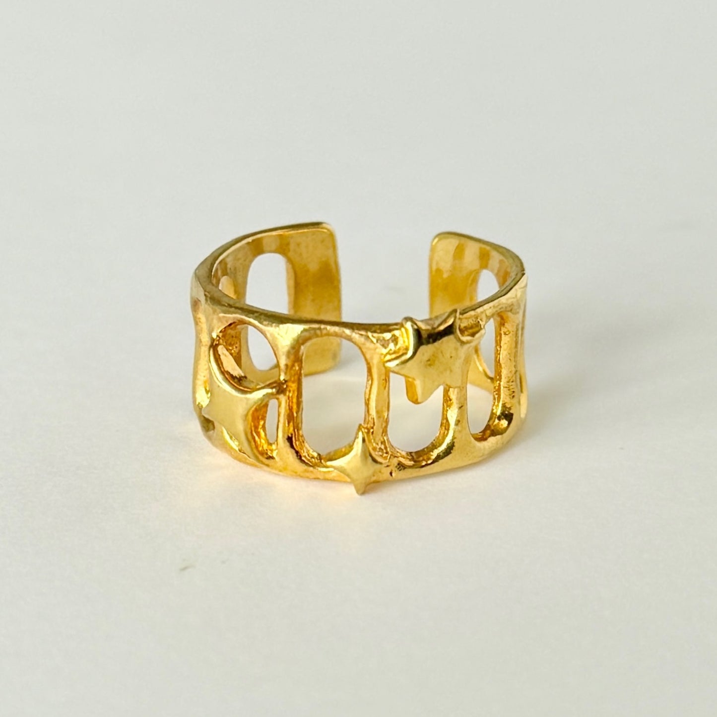 [ lux ring ] ring gold