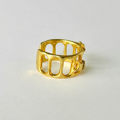 [ lux ring ] ring gold