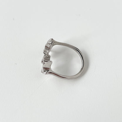 [ silver ] meteor [ free size ]