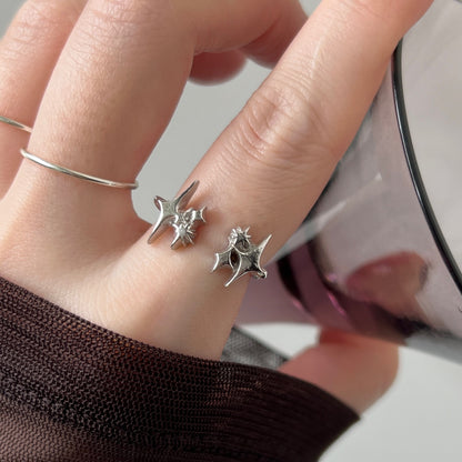 [ silver ] meteor [ free size ]