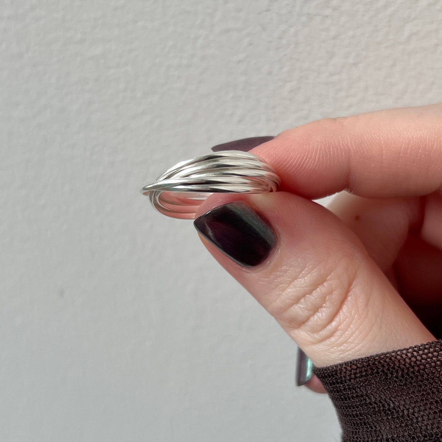[ silver ] seven ring [ free size ]