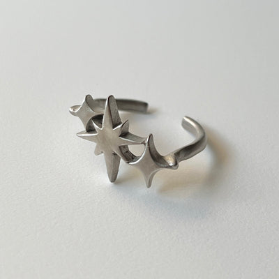 [ matte silver ] ptolemaeus ring