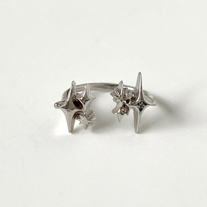 [ silver ] meteor [ free size ]