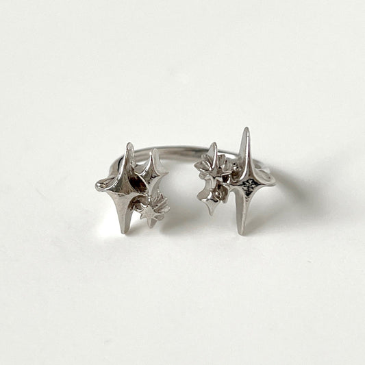 [ silver ] meteor [ free size ]