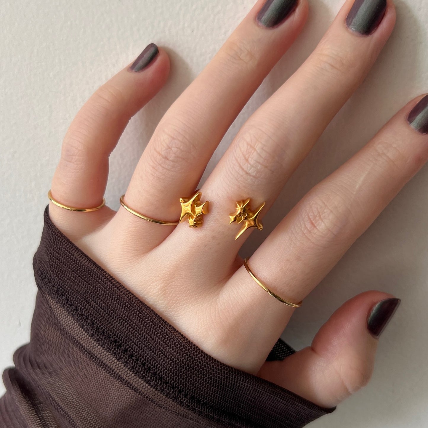 [ gold ] meteor [ free size ]