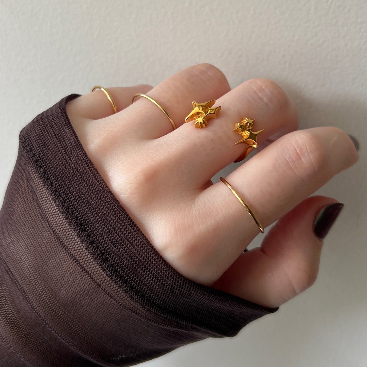 [ gold ] meteor [ free size ]