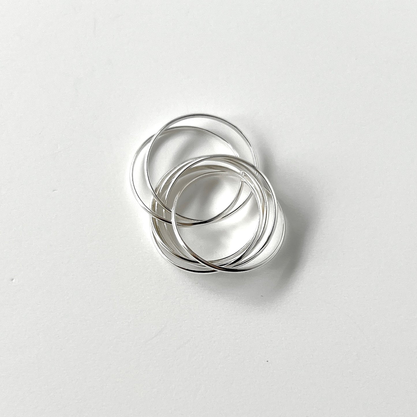 [ silver ] seven ring [ free size ]