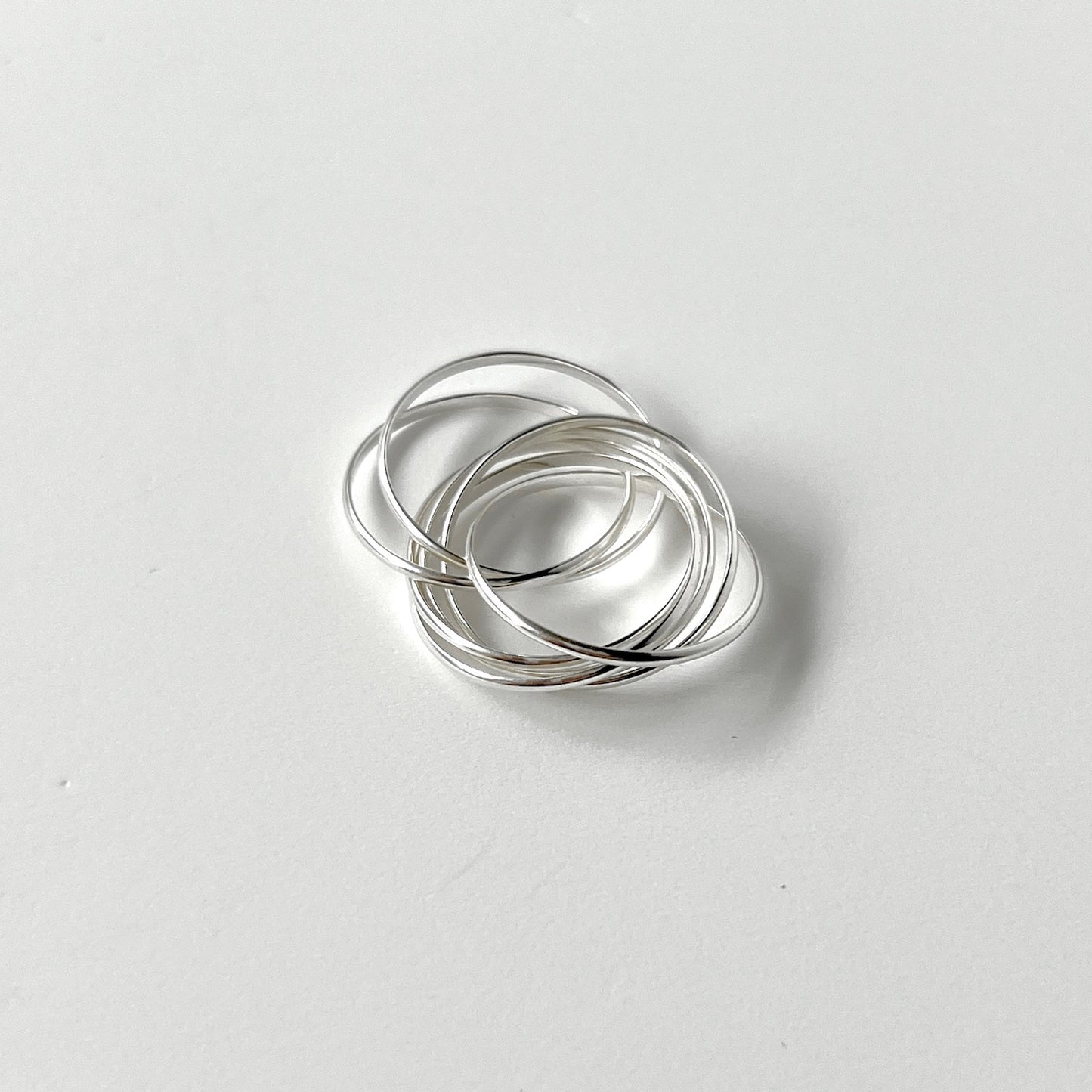 [ silver ] seven ring [ free size ]