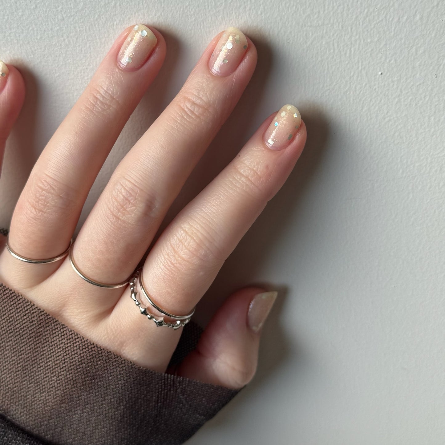 [ silver ] stella wreath ring [ free size ]