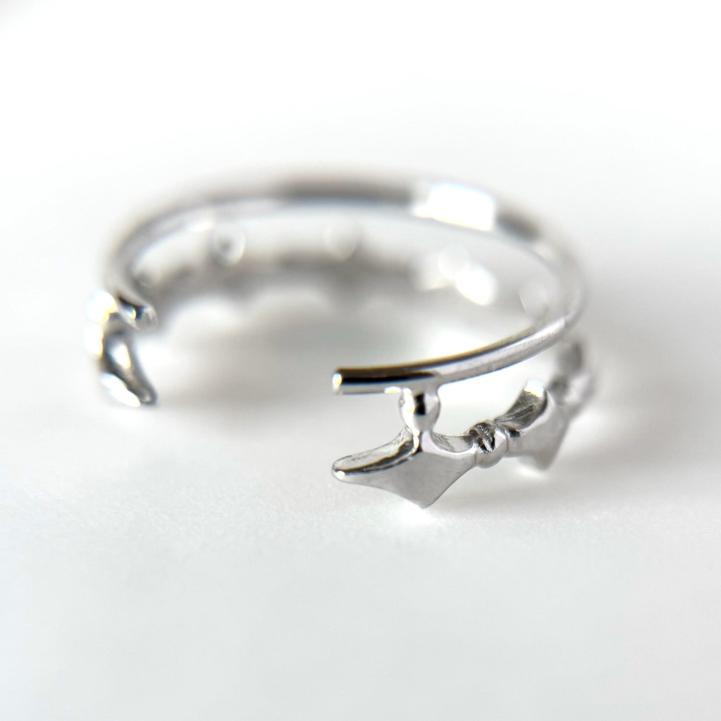 [ silver ] stella wreath ring [ free size ]