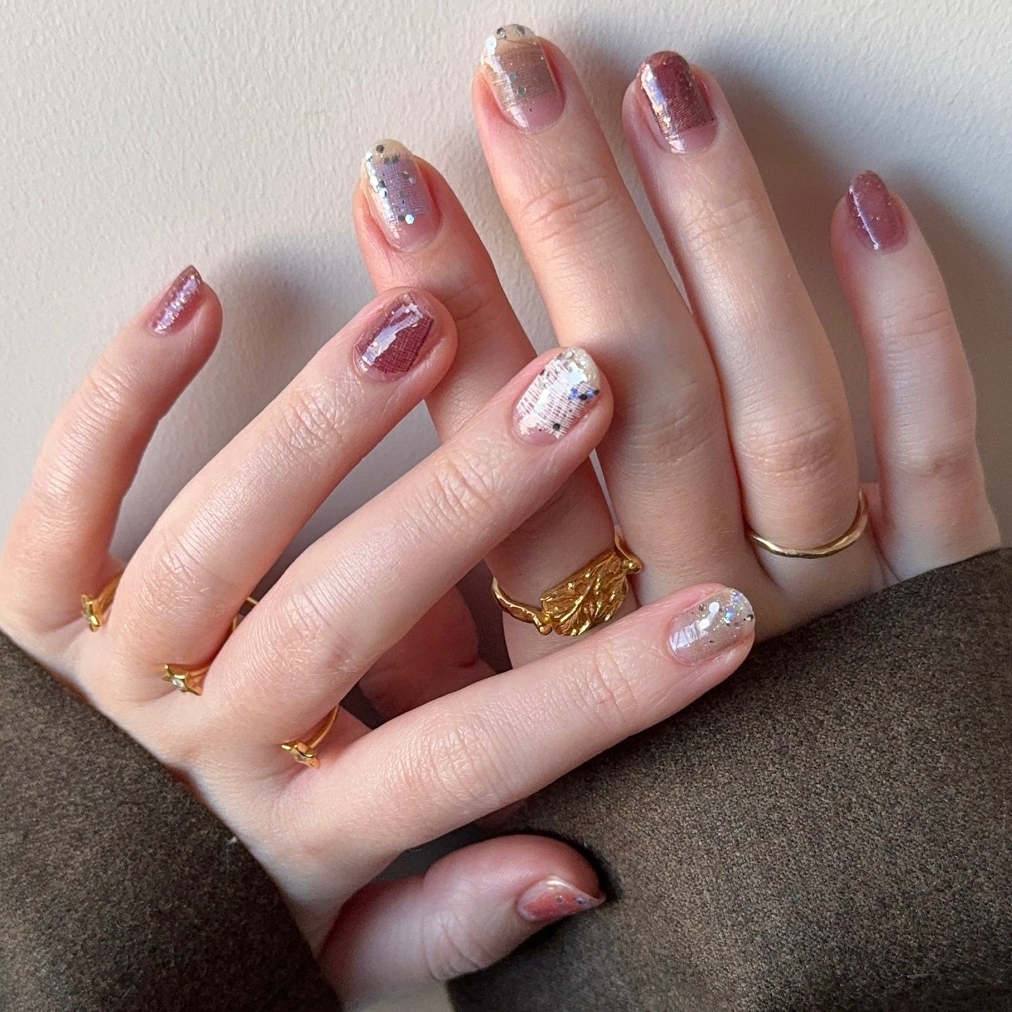[ KNIT & CHEEK ] NAIL ARRANGE SHEET SET