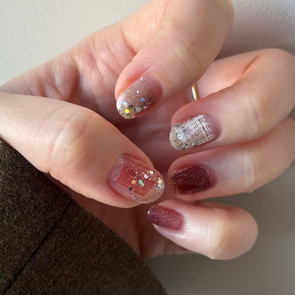 [ KNIT & CHEEK ] NAIL ARRANGE SHEET SET